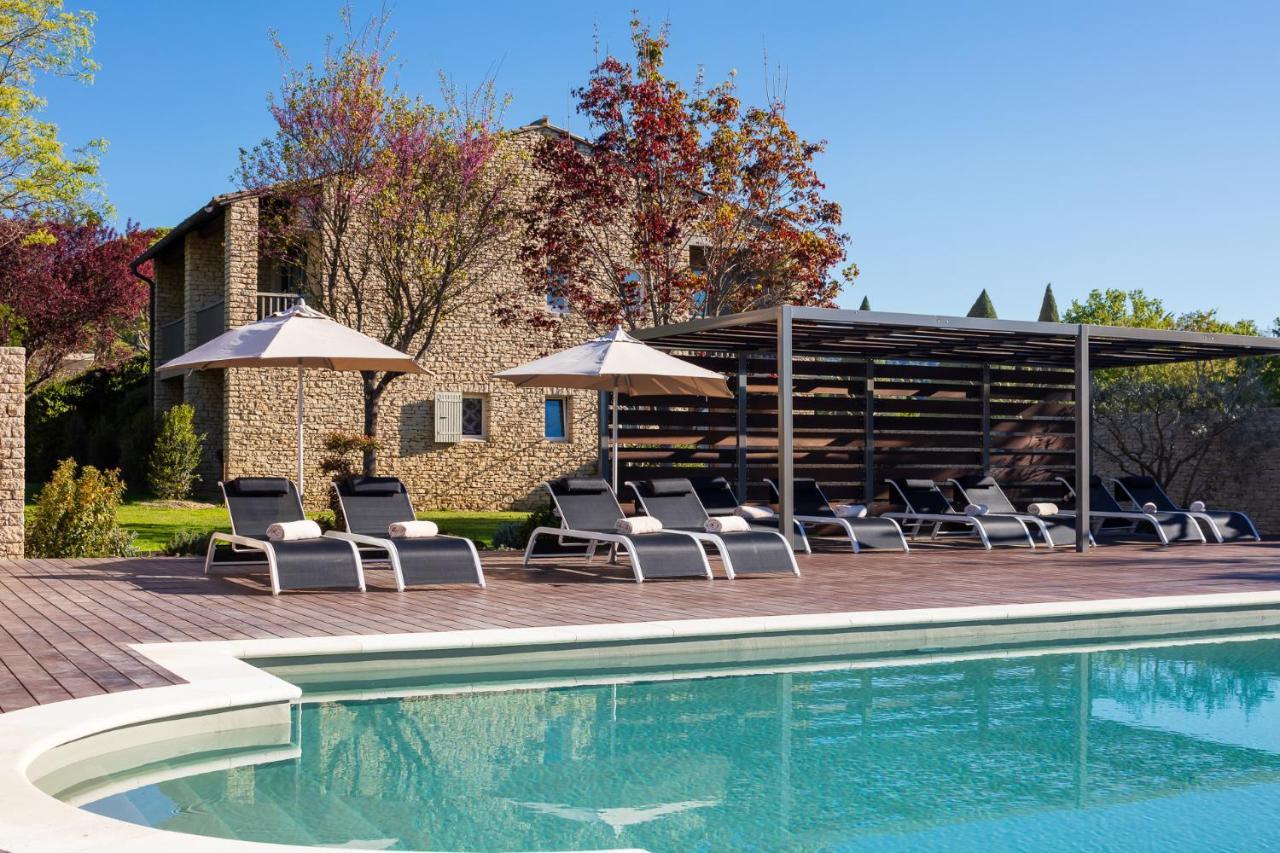 Hotel Carcarille Restaurant Le C Gordes Exterior foto