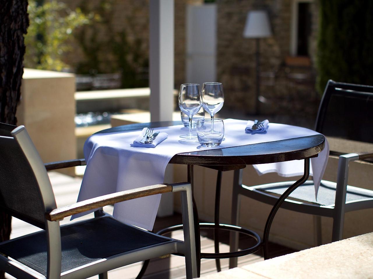 Hotel Carcarille Restaurant Le C Gordes Exterior foto