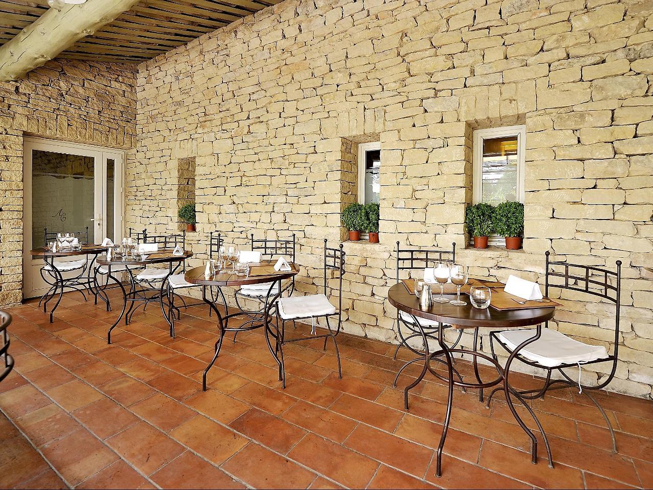 Hotel Carcarille Restaurant Le C Gordes Exterior foto