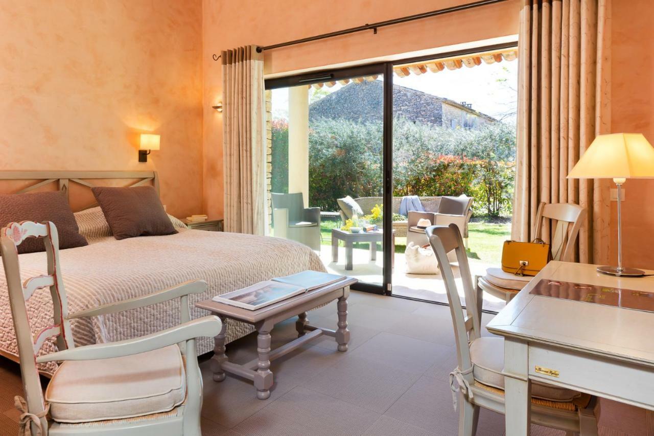 Hotel Carcarille Restaurant Le C Gordes Exterior foto